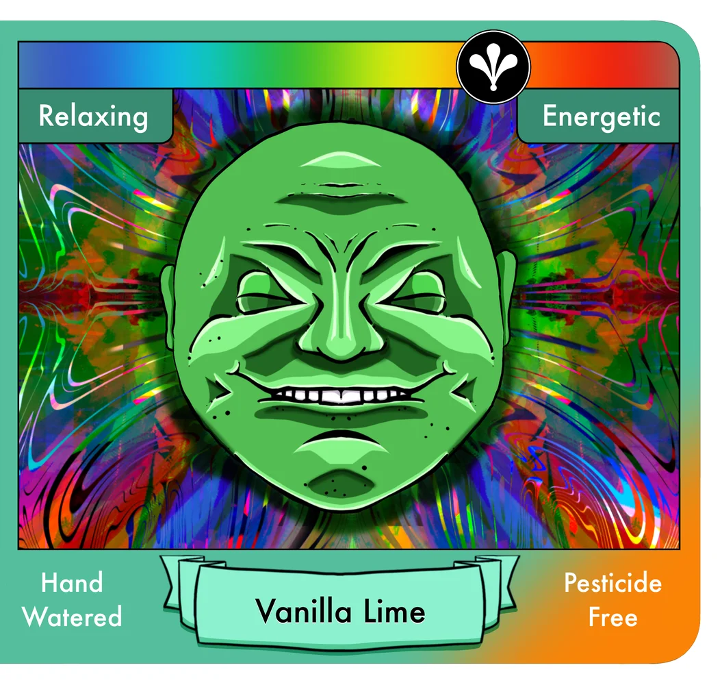 Vanilla Lime label art